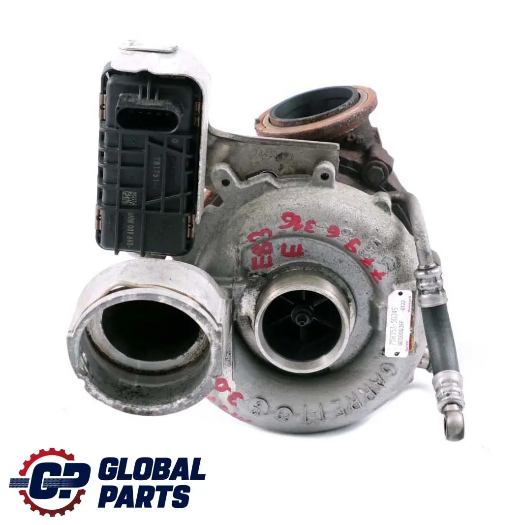 E83N LCI 3.0D M57N2 Turbocompressore Turbo Charger 758353 per BMW X3 E83 con numero di parte 7796316 BMW X3 E83 E83N LCI 3.0D M57N2 Turbocompressore Turbo Charger 758353 - SKU 7796316 - Numero di parte 7796316
