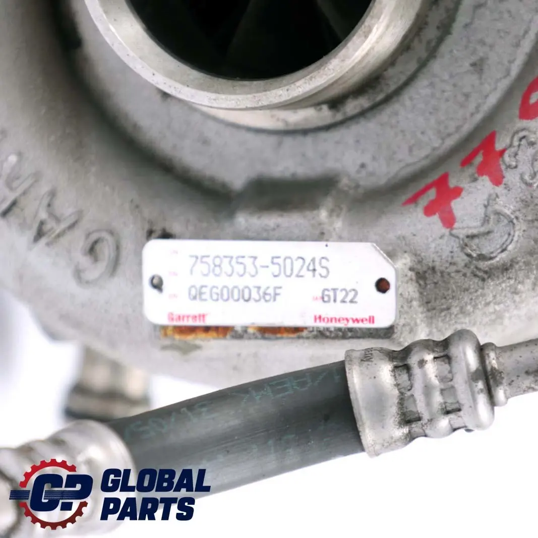 BMW X3 E83 E83N LCI 3.0D M57N2 Turbocompressore Turbo Charger 758353 - SKU 7796316 - Numero di parte 7796316