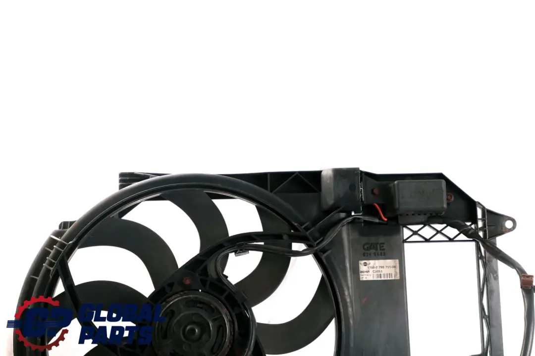 BMW Mini One D R50 W17 Diesel Water Radiator Fan Housing With Fan - SKU 7796479 - Part number 7796479