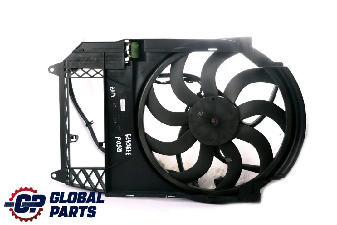 BMW Mini One D R50 W17 Diesel Water Radiator Fan Housing With Fan - SKU 7796479 - Part number 7796479