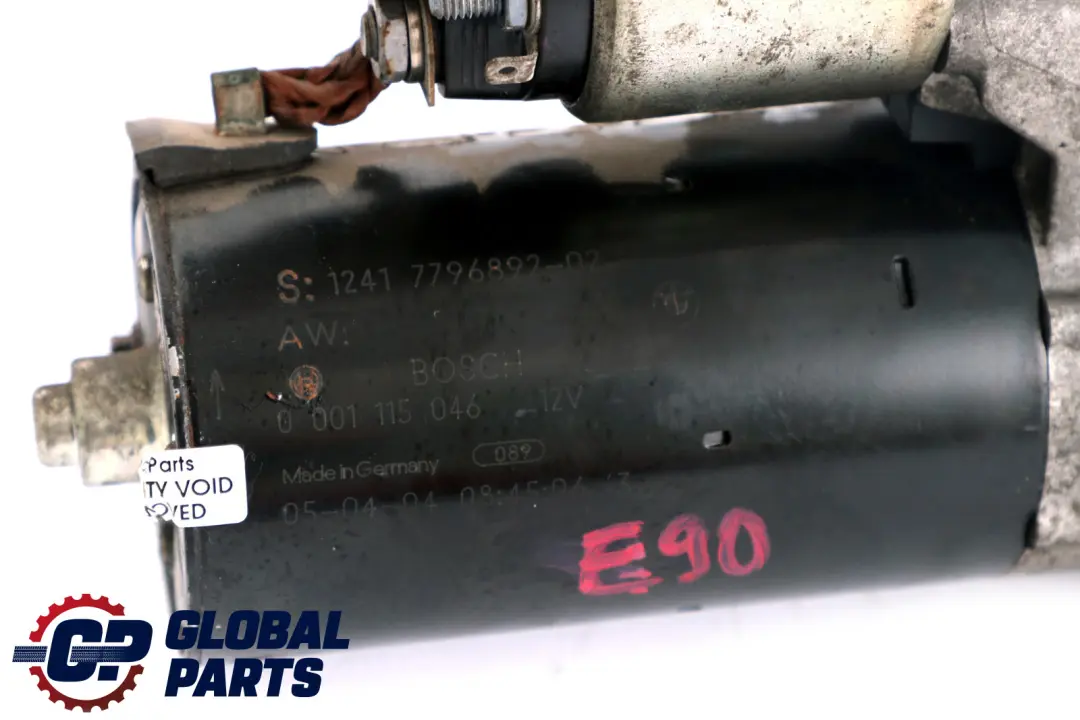 BMW 1 3 5 7 X3 X5 X6 Series E60 E61 E83 E87 E90 Diesel Starter Motor - SKU 7796892 - Part number 7796892