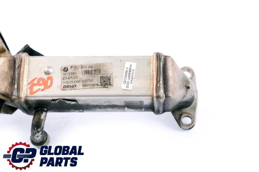 BMW E87 LCI E90 Motor EGR Enfriador De escape 320d Diesel N47 - SKU 7797371 - Número de pieza 7797371
