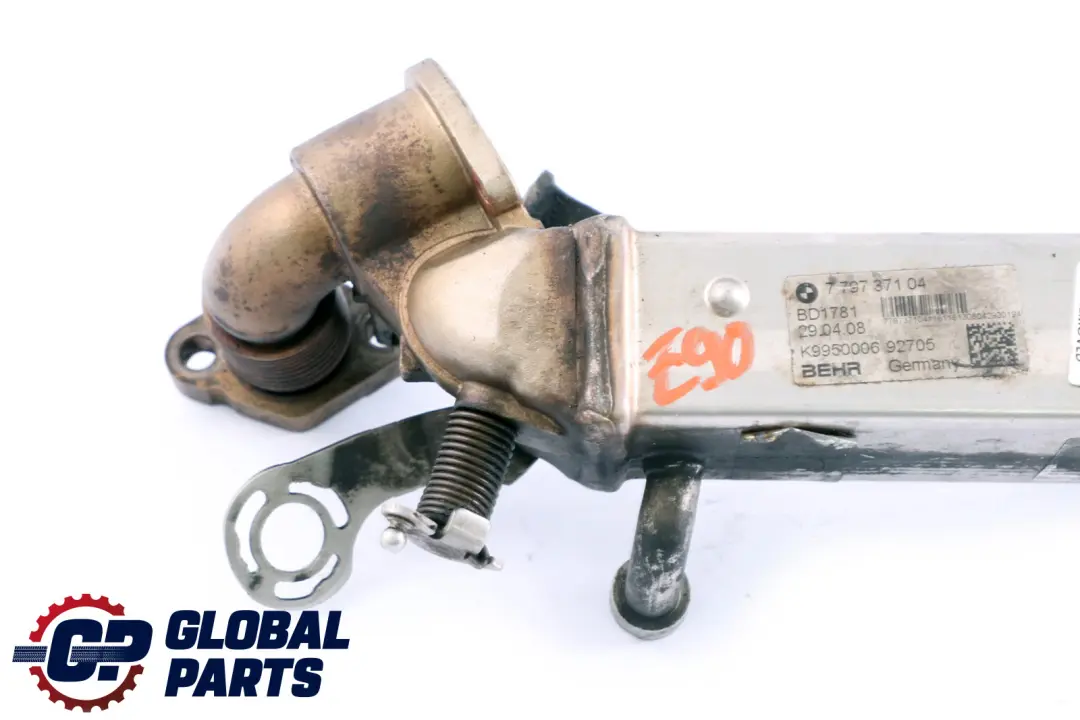 BMW E87 LCI E90 Motor EGR Enfriador De escape 320d Diesel N47 - SKU 7797371 - Número de pieza 7797371
