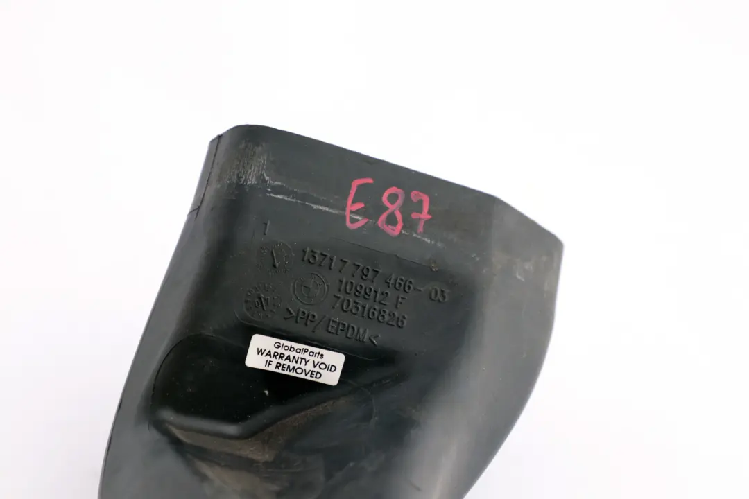 N47 Filtro De Aire Caja Conducto Tubo para BMW E81 E82 E87 LCI Diesel con número de pieza 7797466 BMW E81 E82 E87 LCI Diesel N47 Filtro De Aire Caja Conducto Tubo - SKU 7797466 - Número de pieza 7797466