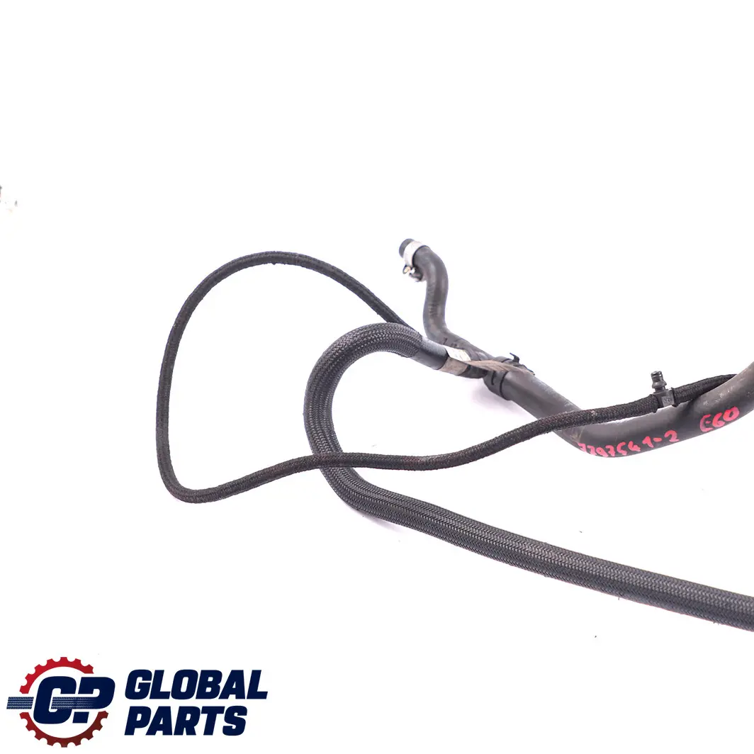 BMW 5 Series E60 E61 2 Fuel Pipe Feeding Lines Pressure Valve Set - SKU 7797541-2 - Part number 7797541