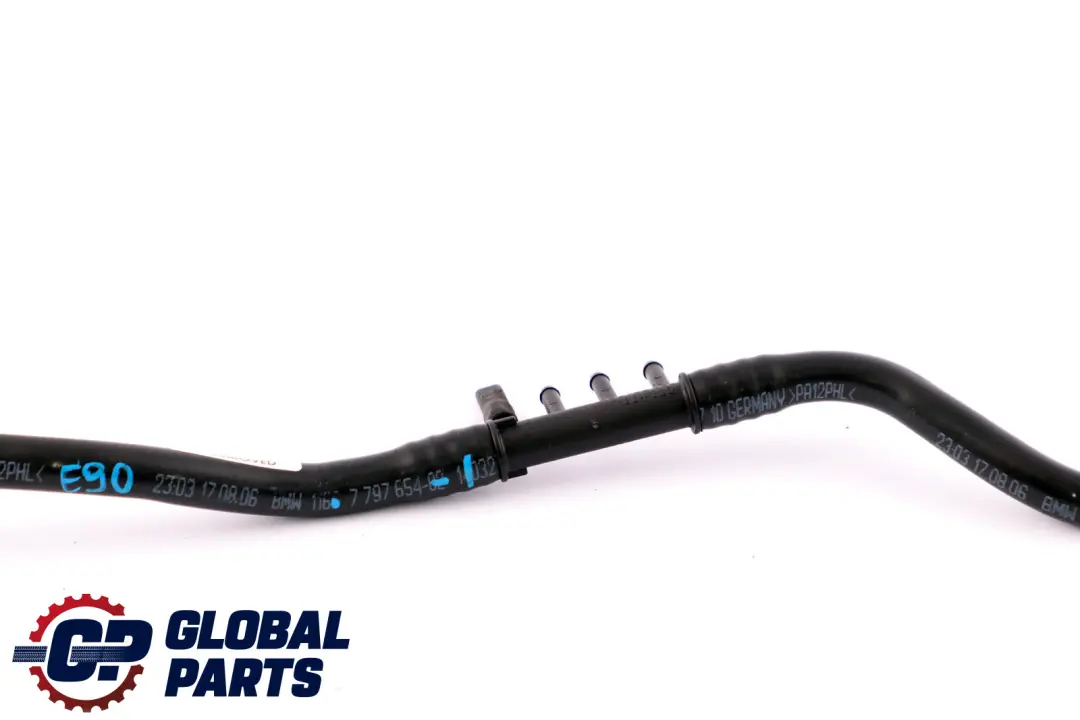 Vacuum pipe to BMW E60 E61N E81 E82 E84 E87N E88 E90N E90 E91 E91N with Part number 11667797654 BMW E60 E61N E81 E82 E84 E87N E88 E90N E90 E91 E91N Vacuum pipe - SKU 7797654-1 - Part number 11667797654