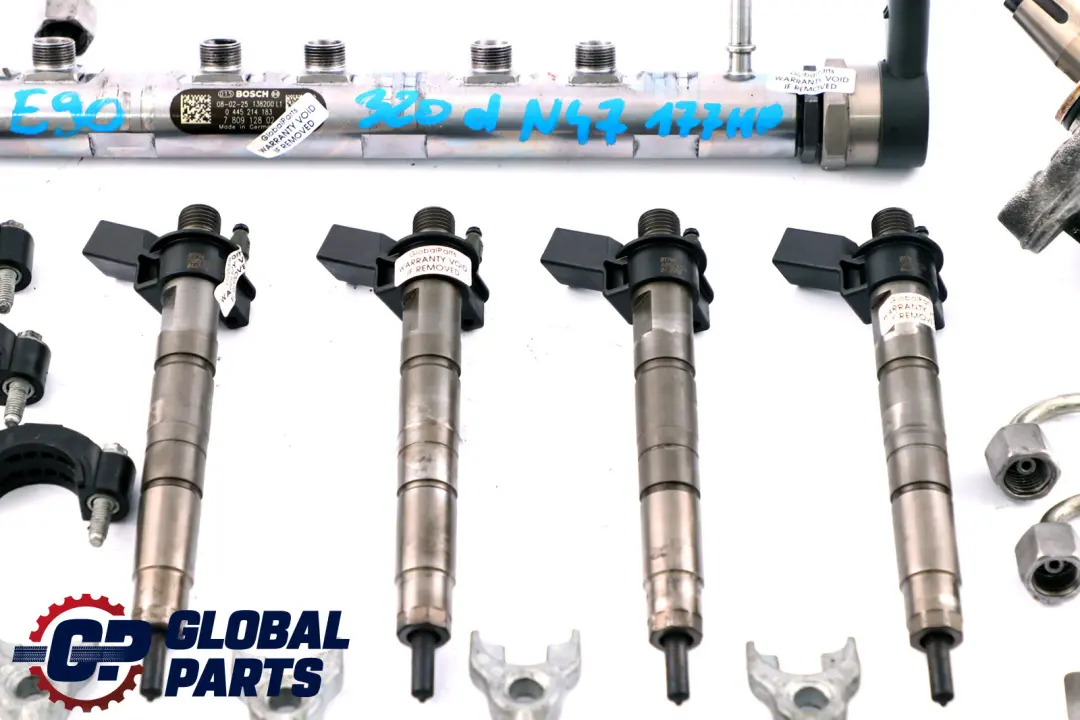 N47 Kraftstoffeinspritzsystem Kit pour BMW 1 3 E81 E87 E90 E91 120d 320d Diesel à propos du numéro de pièce 7797877 BMW 1 3 E81 E87 E90 E91 120d 320d Diesel N47 Kraftstoffeinspritzsystem Kit - SKU 7797877-2 - Numéro de pièce 7797877