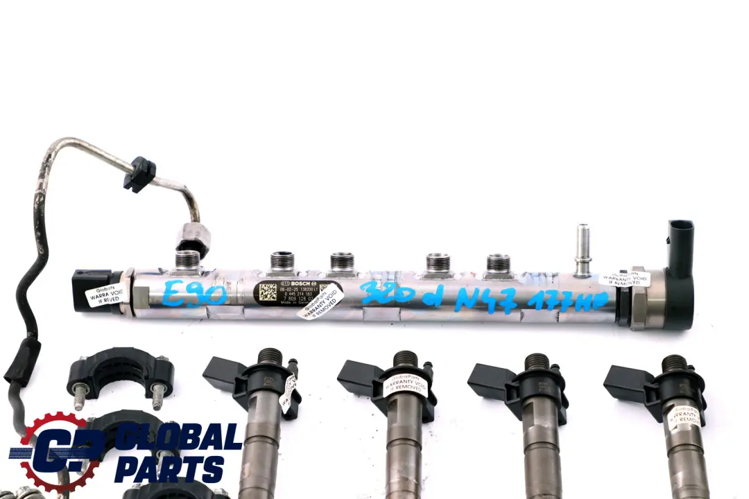BMW 1 E81 E87 E90 E91 120d 320d Diesel N47 Kraftstoffeinspritzsystem Set - SKU 7797877-2 - Numero di parte 7797877