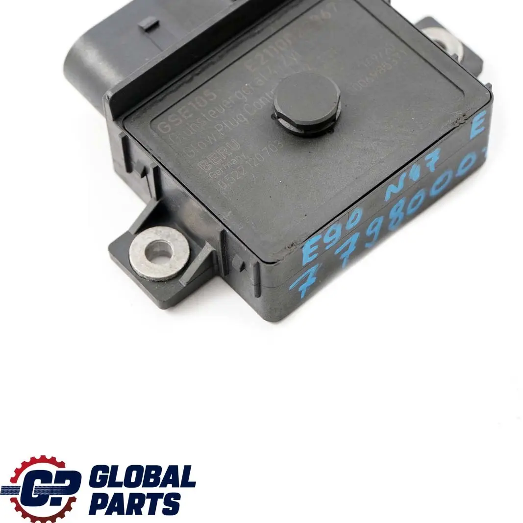 N47 Glühsteuergerät Modul Beru für BMW 1 3 5 er E60N E87 LCI E90 mit Teilenummer 7798000 BMW 1 3 5 er E60N E87 LCI E90 N47 Glühsteuergerät Modul Beru - SKU 7798000-2 - Teilenummer 7798000