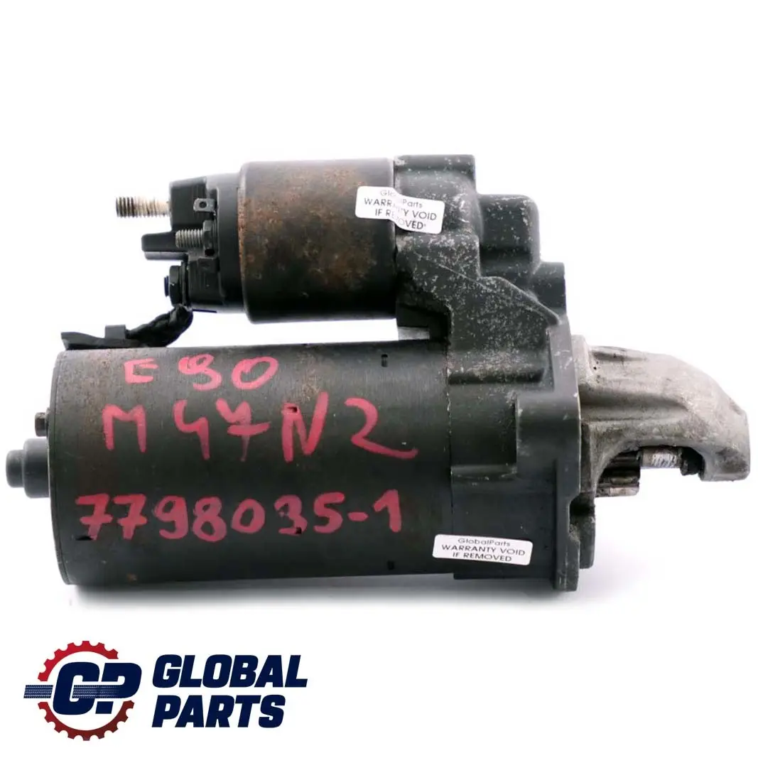 BMW E60 E61 E87 E90 E91 Motor de arranque 1241 - SKU 7798035-1 - Número de pieza 7798035
