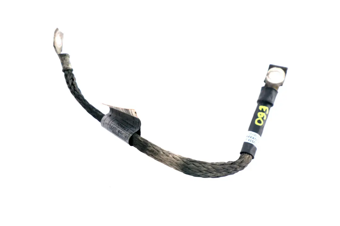 Bateria Cable De Tierra 330MM para BMW E60 E61 E63 E64 LCI con número de pieza 7798076 BMW E60 E61 E63 E64 LCI Bateria Cable De Tierra 330MM - SKU 7798076 - Número de pieza 7798076