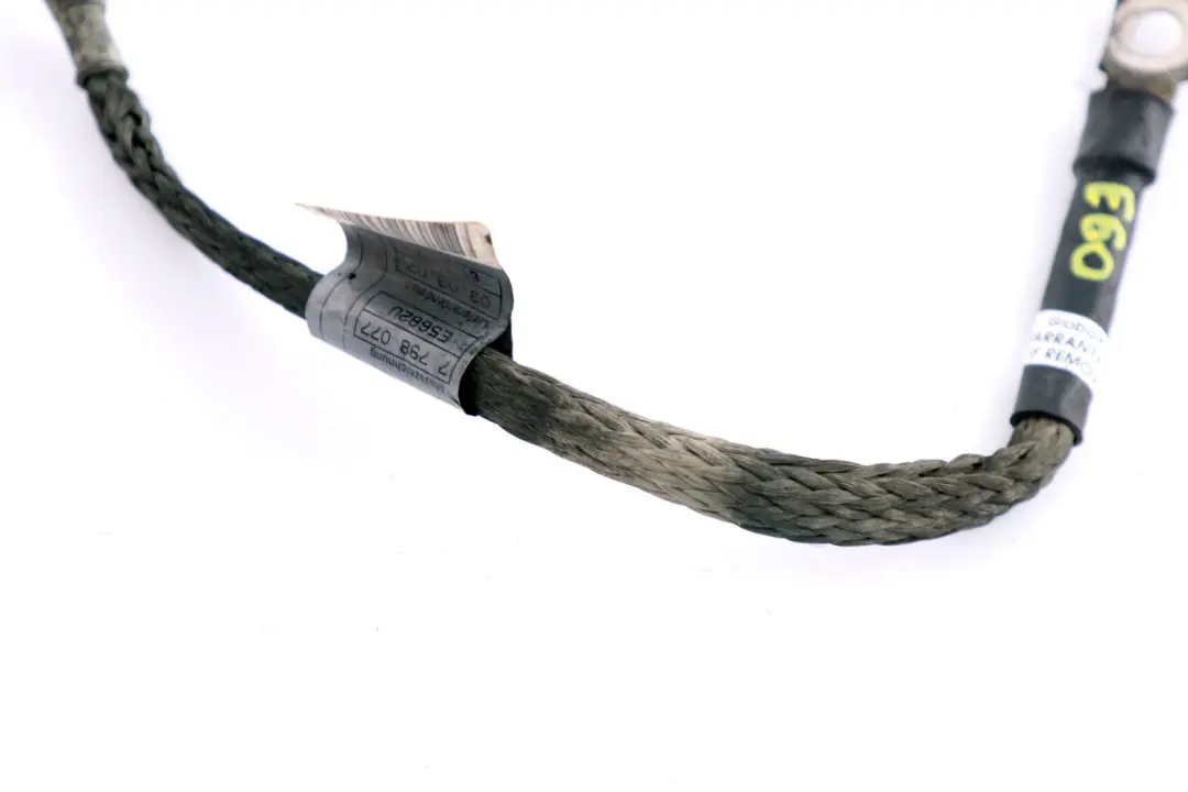 BMW 5 6 E60 E61 E63 E64 LCI Cable de Terre 330MM 1242 - SKU 7798076 - Numéro de pièce 7798076