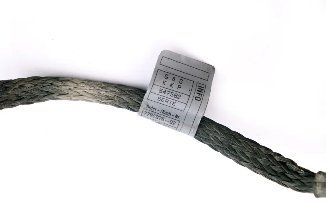 BMW 5 6 E60 E61 E63 E64 LCI Cable de Terre 330MM 1242 - SKU 7798076 - Numéro de pièce 7798076