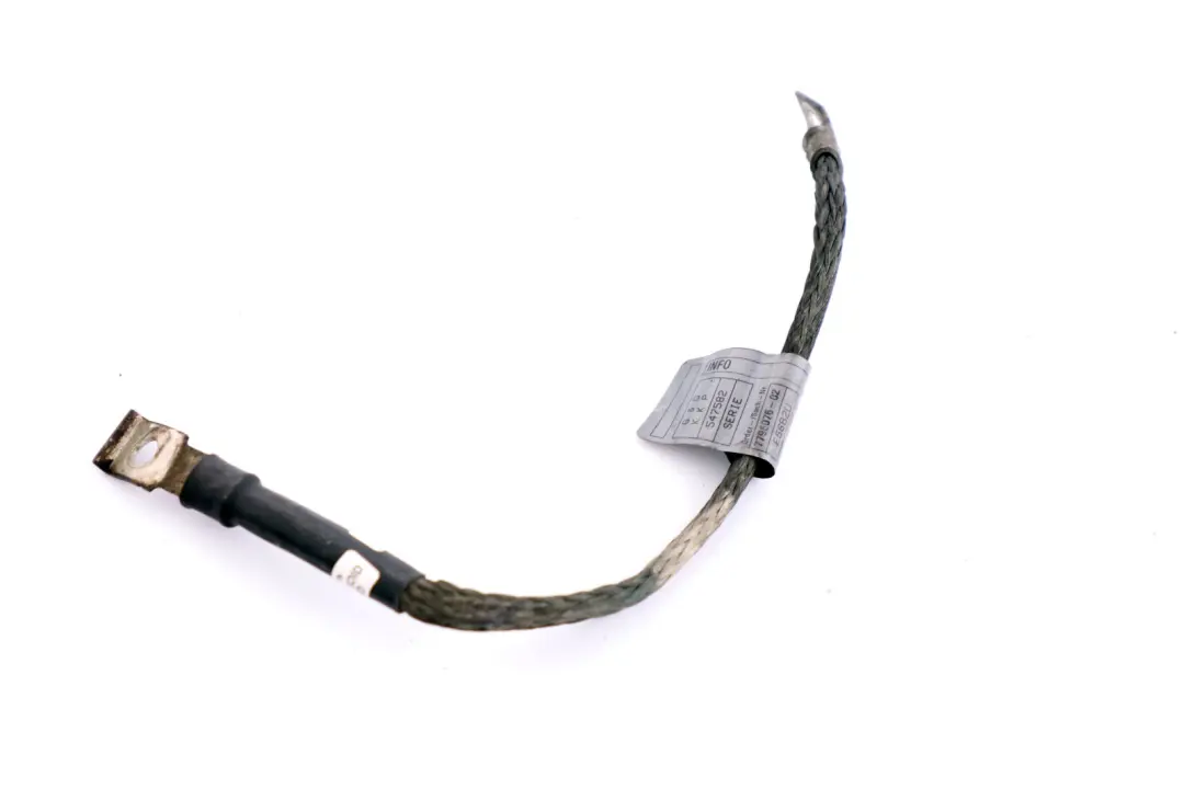 Bateria Cable De Tierra 330MM para BMW E60 E61 E63 E64 LCI con número de pieza 7798076 BMW E60 E61 E63 E64 LCI Bateria Cable De Tierra 330MM - SKU 7798076 - Número de pieza 7798076