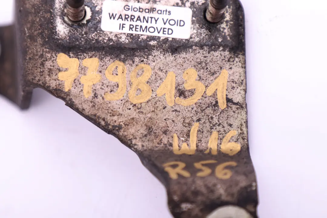 Soporte del Convertidor de Presión para Mini Cooper D R55 R56 W16 con número de pieza 7798131 Mini Cooper D R55 R56 W16 Soporte del Convertidor de Presión - SKU 7798131 - Número de pieza 7798131