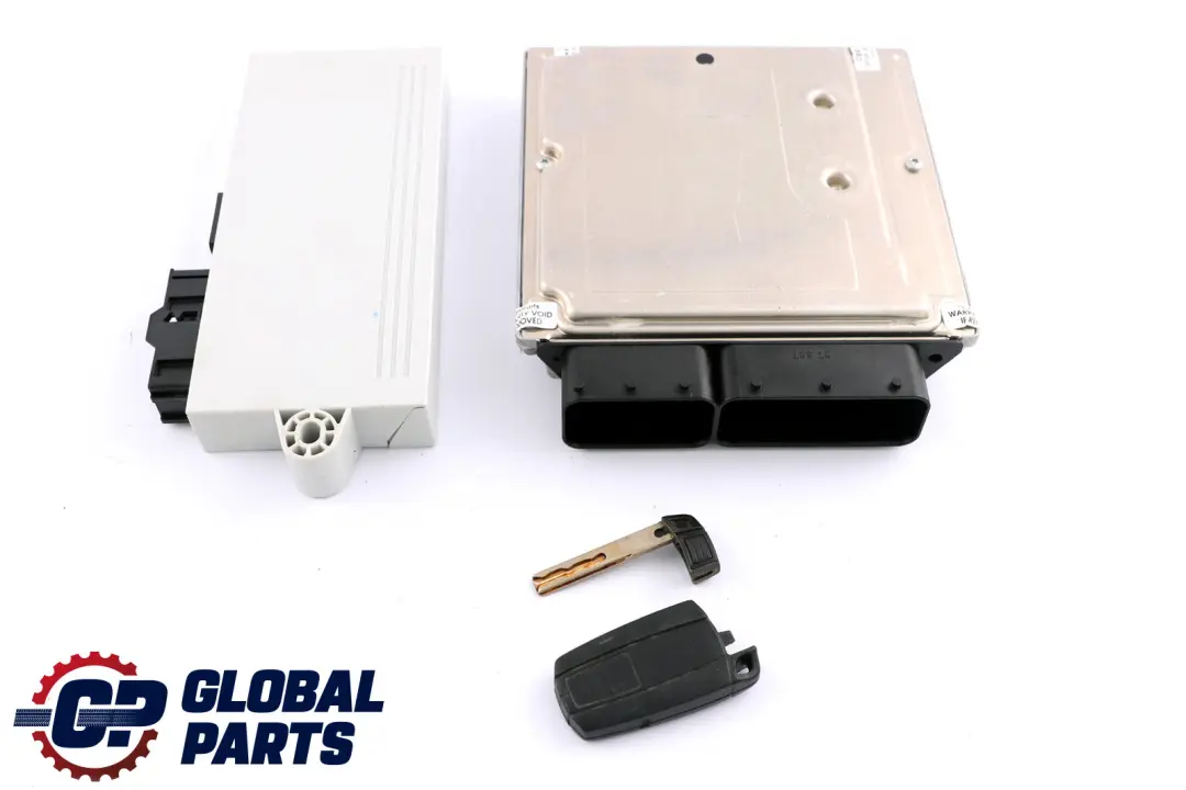 BMW E87 E90 E91 118d 318d M47N2 Motor ECU KIT DDE CAS2 + Llave - SKU 7798179-2 - Número de pieza 7798179