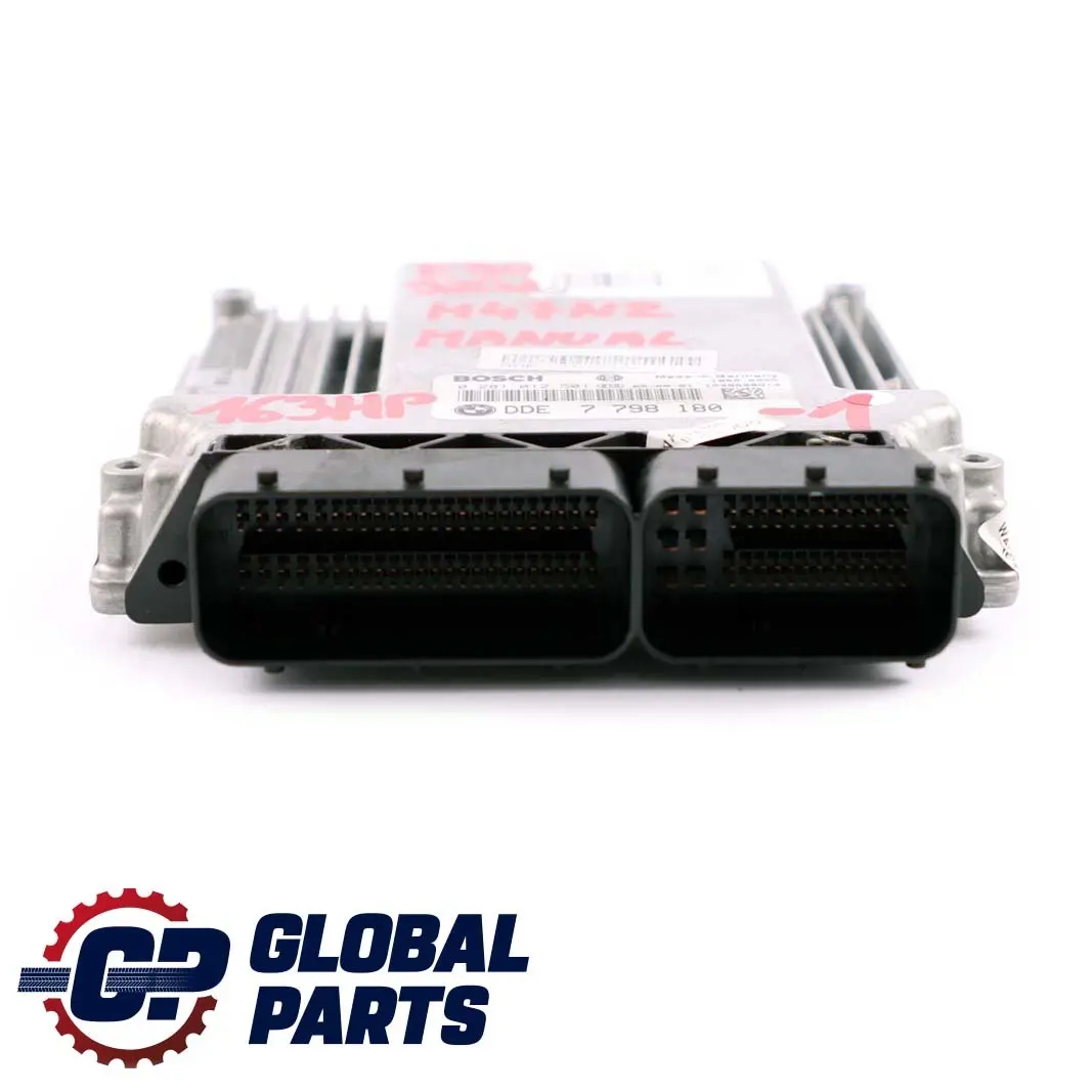 BMW E60 E87 E90 E91 120d 320d 520d M47N2 ECU Kit DDE CAS2 + Key Manual - SKU 7798180-1 - Part number 7798180