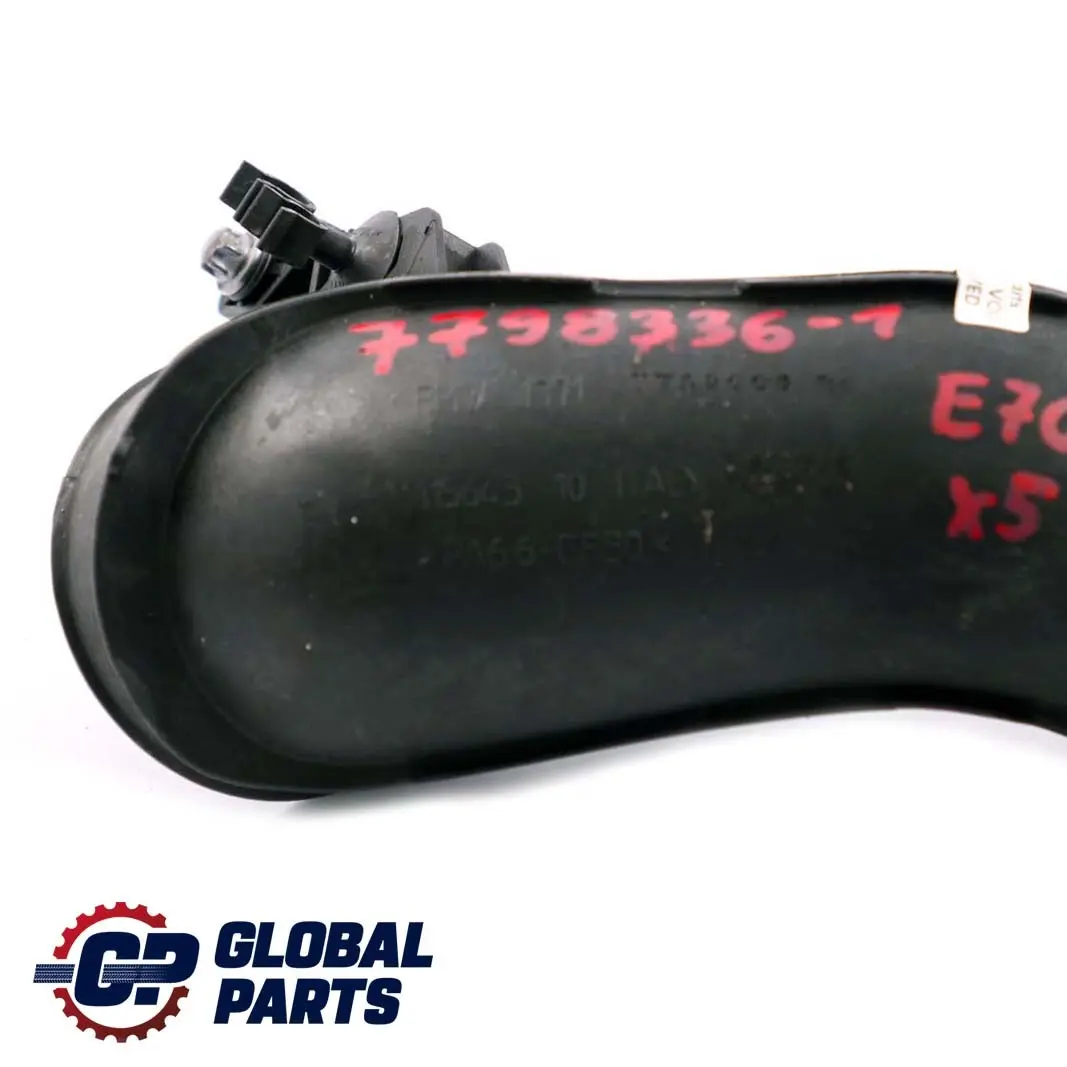 BMW X5 X6 E70 E71 M57N2 1 Air Intake Pipe Filter Turbo 7798338 - SKU 7798336-1 - Part number 7798336