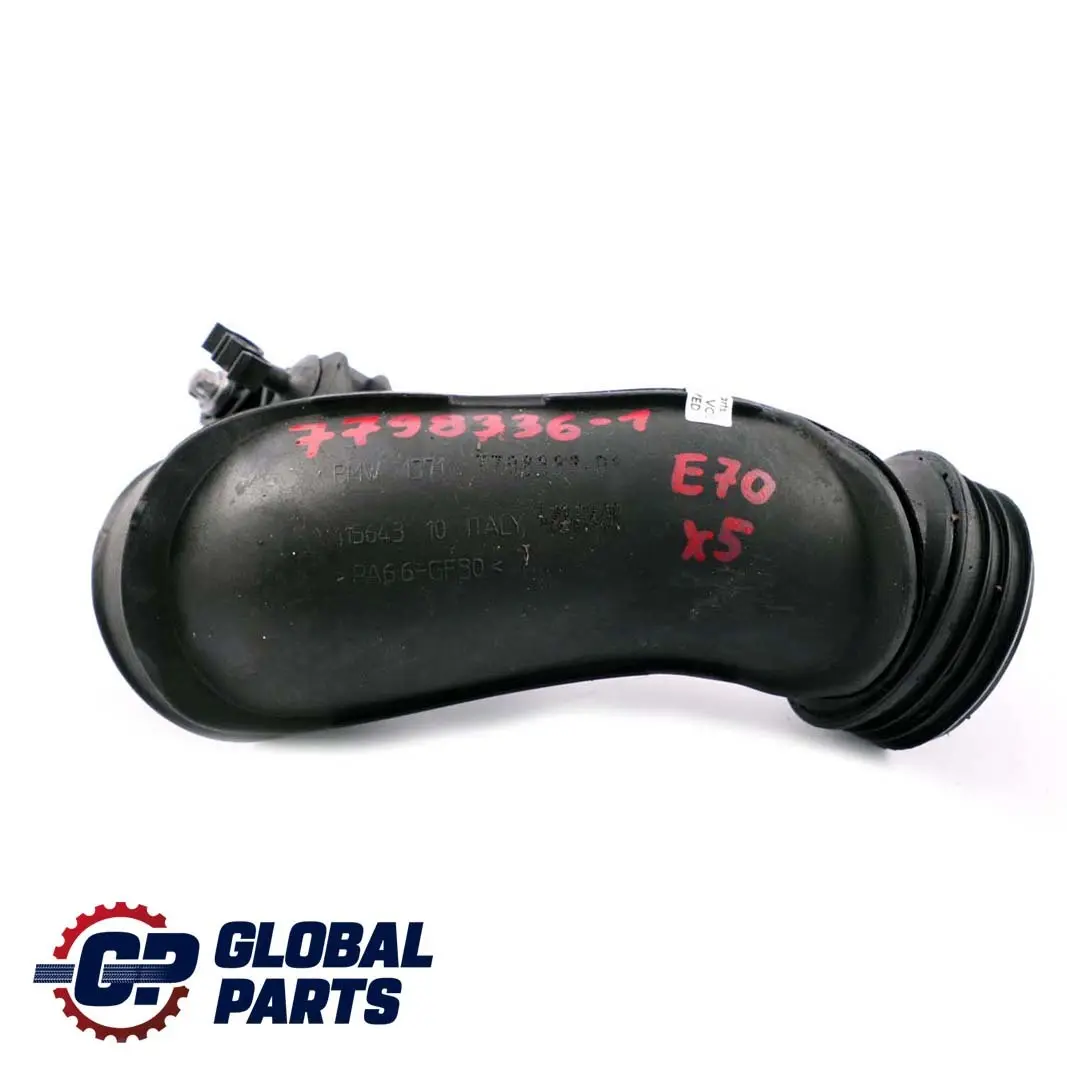 BMW X5 X6 E70 E71 M57N2 1 Air Intake Pipe Filter Turbo 7798338 - SKU 7798336-1 - Part number 7798336