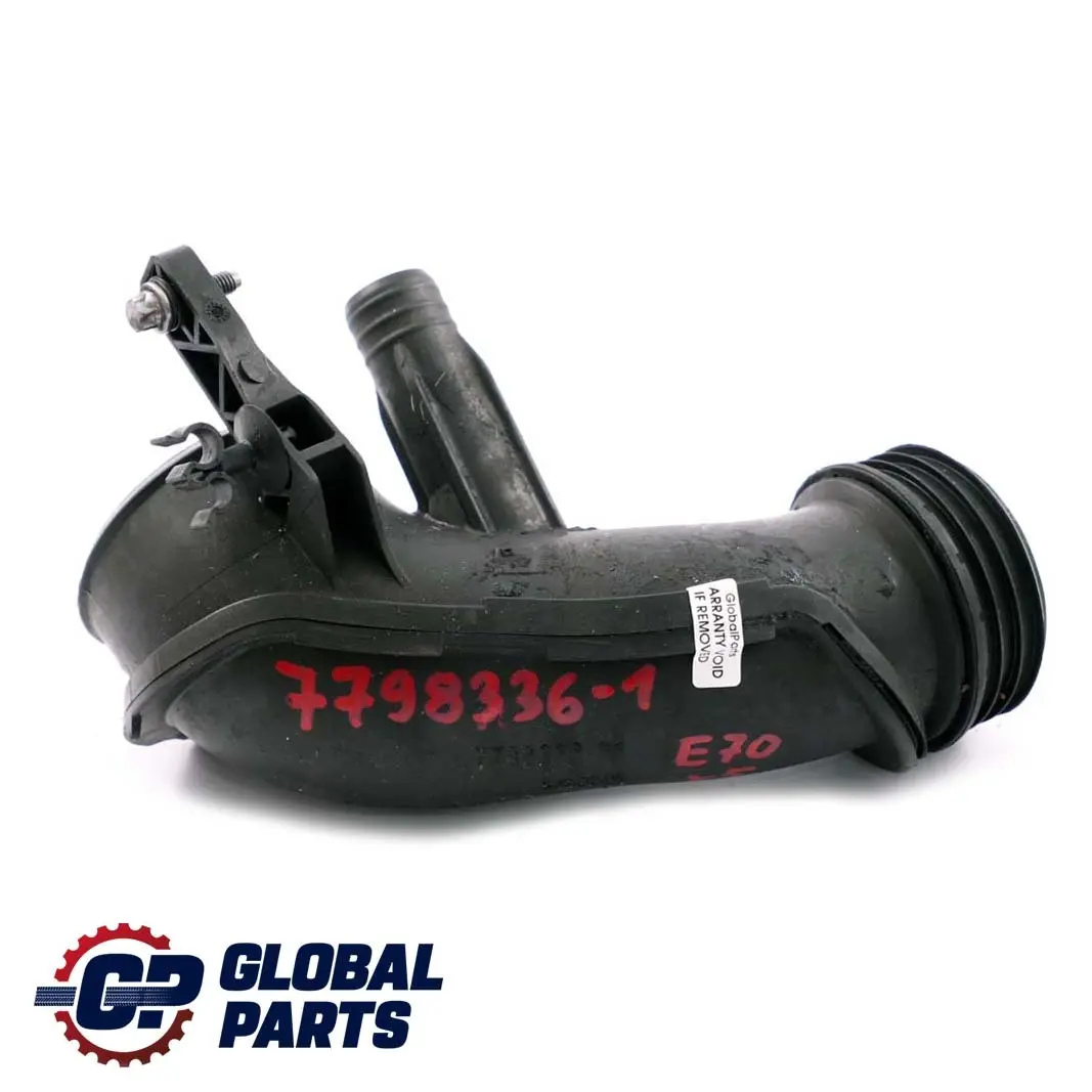 M57N2 Tubo De Admision De Aire Filtro Turbo 7798338 para BMW X5 X6 E70 E71 con número de pieza 7798336 BMW X5 X6 E70 E71 M57N2 Tubo De Admision De Aire Filtro Turbo 7798338 - SKU 7798336-1 - Número de pieza 7798336