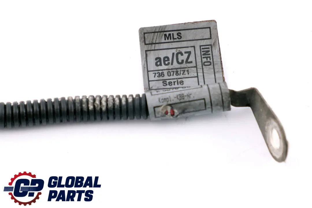 BMW E60 E61 Battery Alternator Cable Lead For Preheater System - SKU 7798482 - Part number 7798482