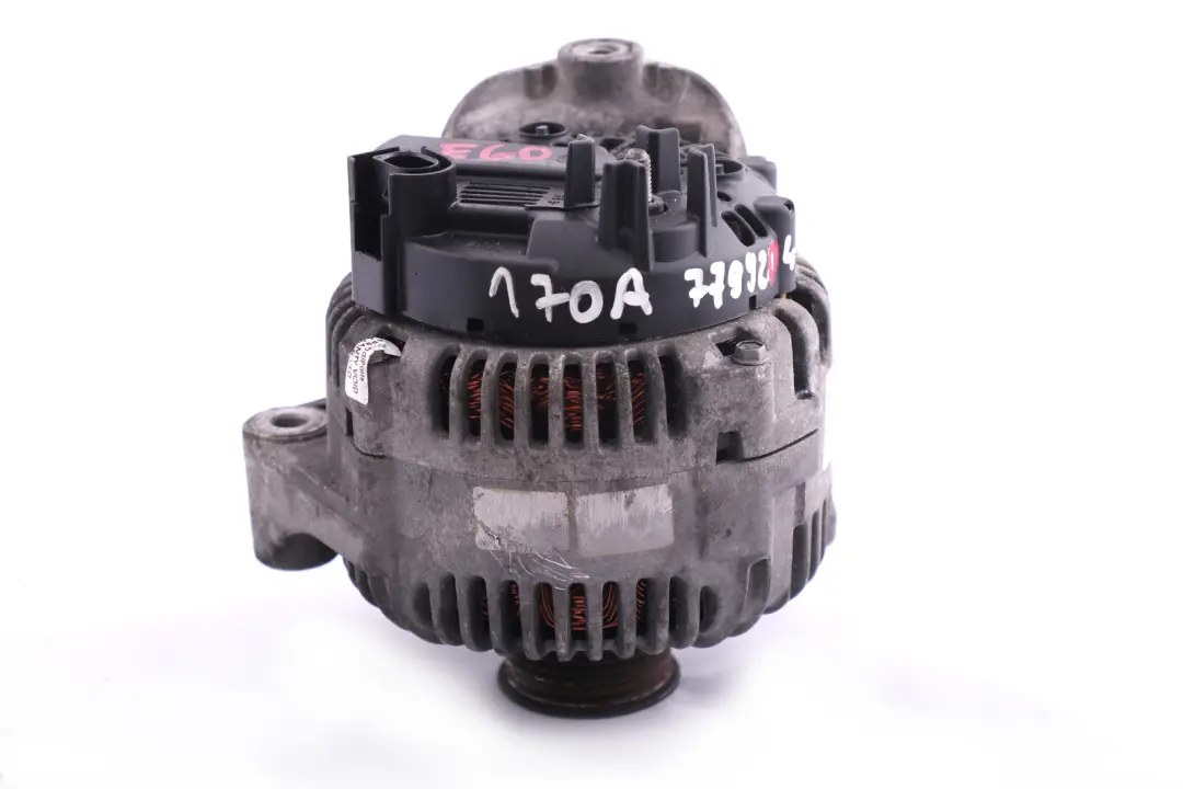 Alternator Generator VALEO 170A to BMW 3 5 7 er E90 E60 E61 E63 E64 E65 E83 LCI with Part number 7799204 BMW 3 5 7 er E90 E60 E61 E63 E64 E65 E83 LCI Alternator Generator VALEO 170A - SKU 7799204 - Part number 7799204