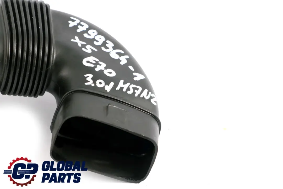 M57N2 3.0d Intake Air Duct Pipe Hose to BMW X5 E70 with Part number 7799364 BMW X5 E70 M57N2 3.0d Intake Air Duct Pipe Hose - SKU 7799364-1 - Part number 7799364
