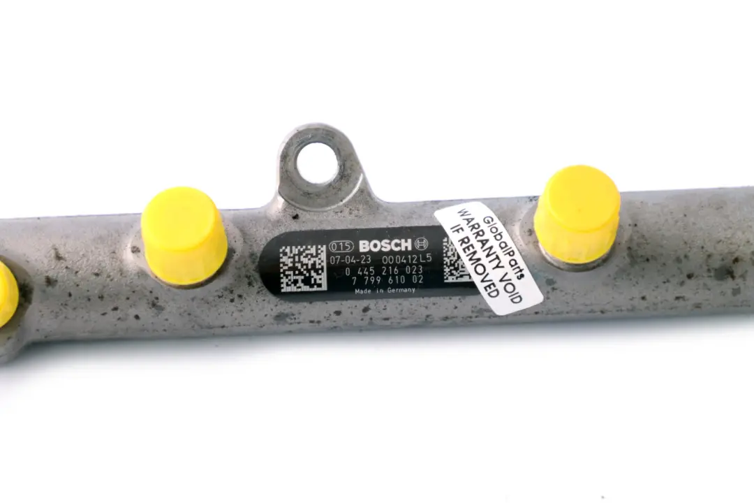 Pressure Rail Accumulator to BMW 3 5 Series E60 E61 LCI E90 E91 E92 Fuel with Part number 7799610 BMW 3 5 Series E60 E61 LCI E90 E91 E92 Fuel Pressure Rail Accumulator - SKU 7799610 - Part number 7799610