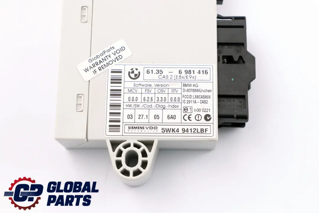 BMW 1 3 Series E87 E90 118d 318d M47N2 122HP ECU KIT DDE CAS2 + 2 Keys - SKU 7799854-2 - Part number 7799854