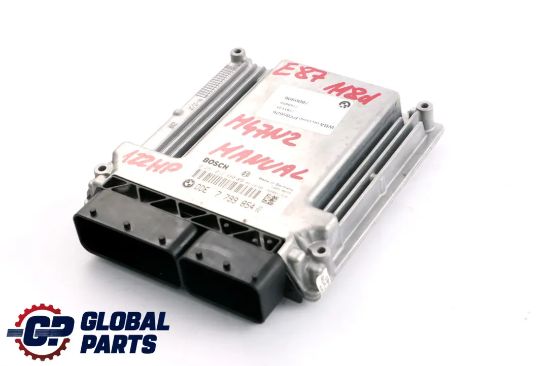 M47N2 118d 318d ECU Engine DDE Control Unit to BMW 1 3 Series E87 E90 E91 with Part number 7799854 BMW 1 3 Series E87 E90 E91 M47N2 118d 318d ECU Engine DDE Control Unit - SKU 7799854 - Part number 7799854