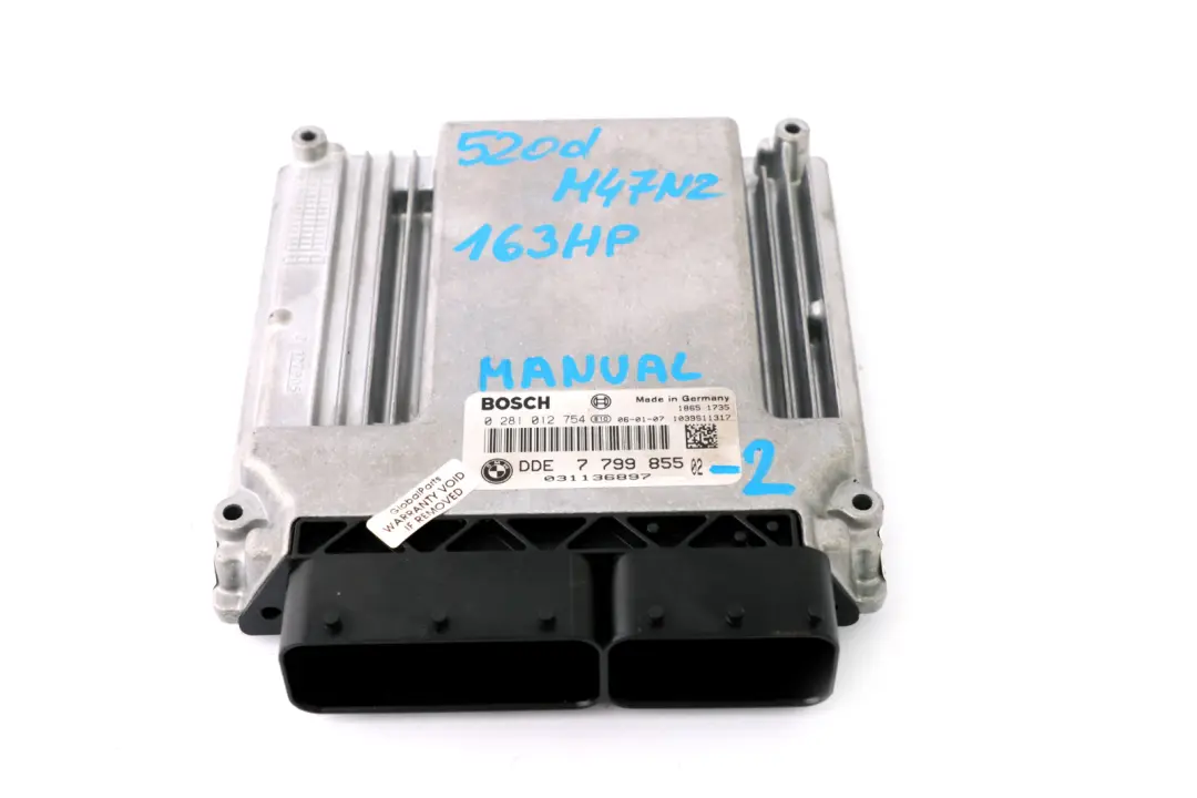 BMW E87 E90 E60 M47N2 120d 320d 520d ECUKit DDE CAS2 Schlüßel - SKU 7799855-2 - Teilenummer 7799855
