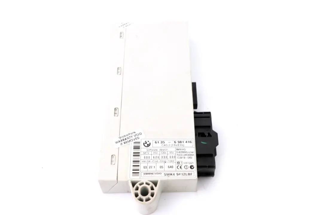 BMW E60 E87 E90 M47N2 120d 320d 520d ECU Kit DDE CAS2 Clave - SKU 7799855-2 - Número de pieza 7799855