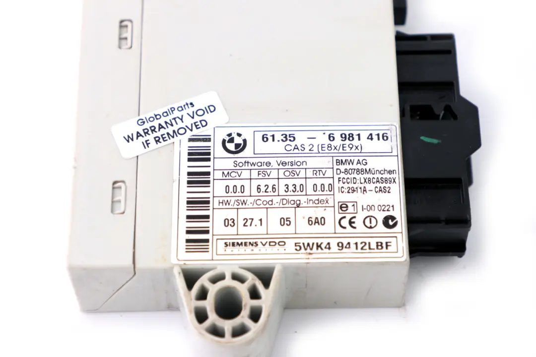 BMW E87 E90 E60 M47N2 120d 320d 520d ECUKit DDE CAS2 Schlüßel - SKU 7799855-2 - Teilenummer 7799855