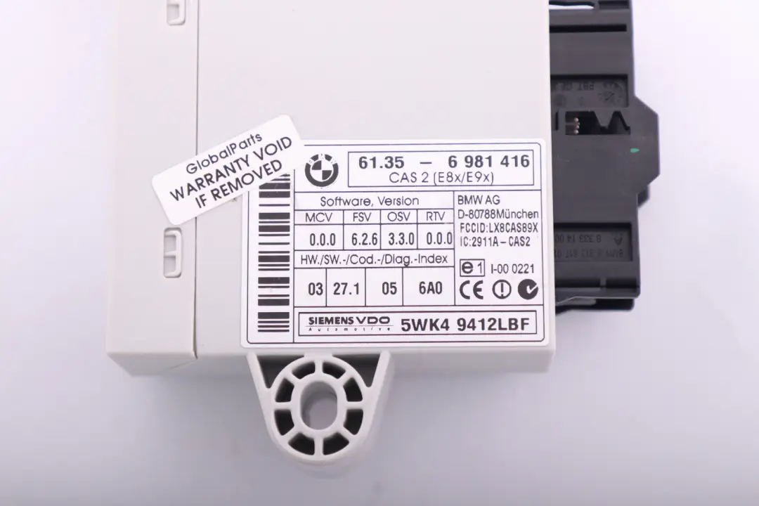 BMW 3 5 er E60 E61 E91 E90 E91 330D 530d M57N2 Grundsteuergerät DDE - SKU 7799856-1 - Teilenummer 7799856