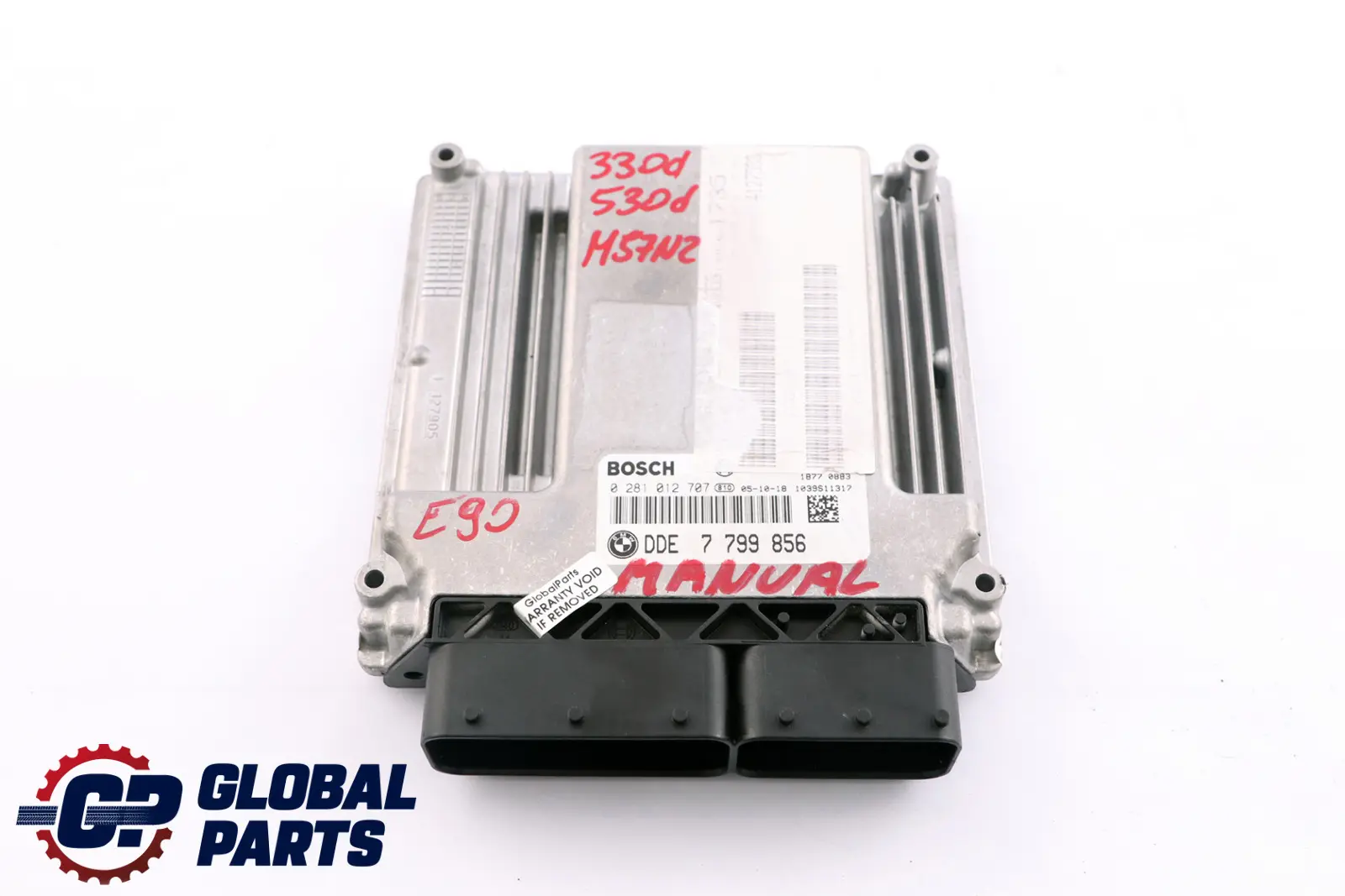 BMW E60 E90 M57N2 231HP Unidad Control Motor DDE 7799856 Manual