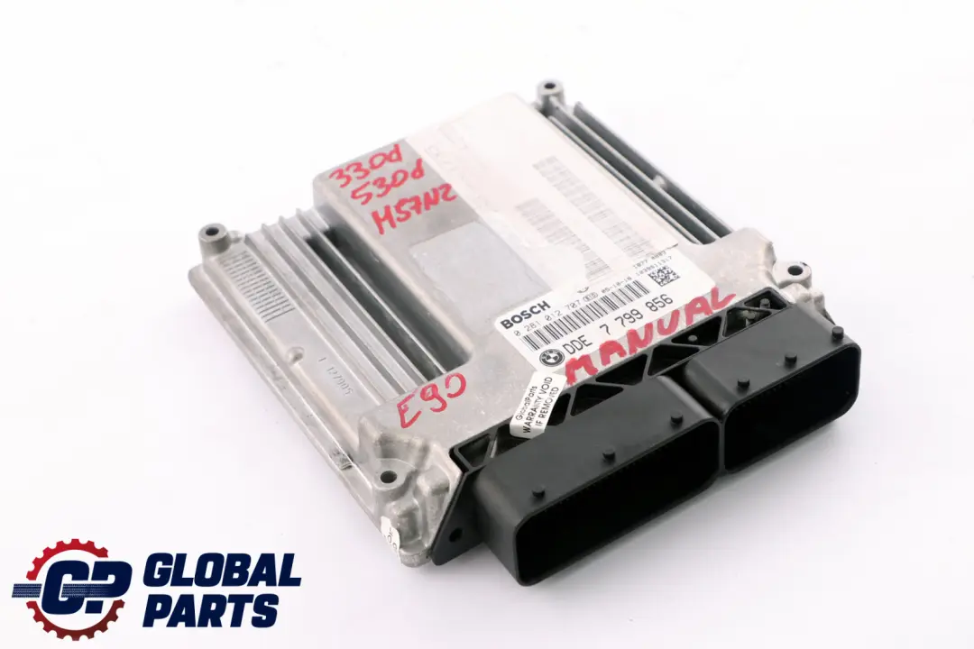 BMW E60 E90 M57N2 231HP Unidad Control Motor DDE Manual - SKU 7799856 - Número de pieza 7799856