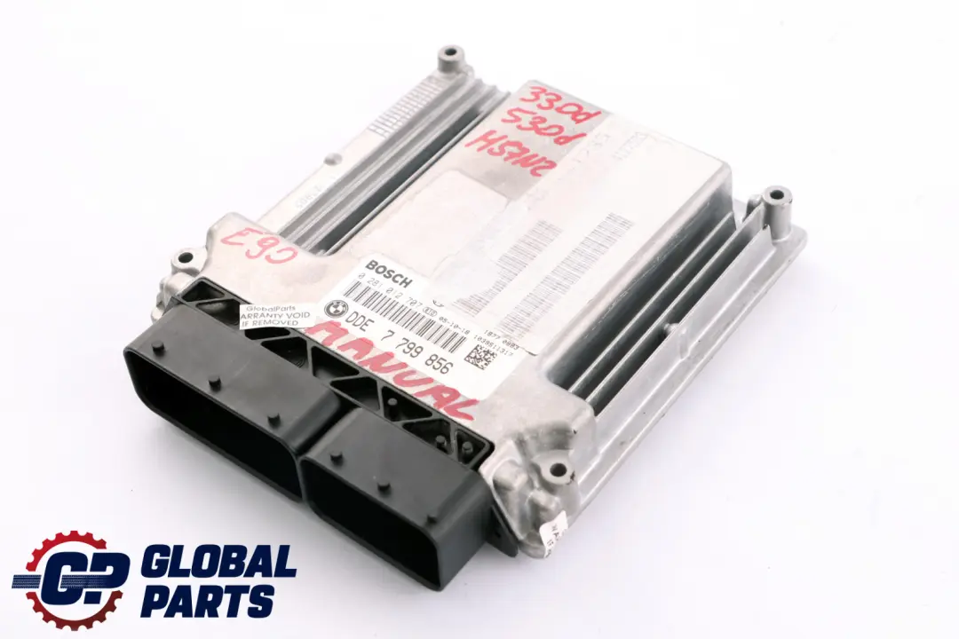 M57N2 Engine DDE Control Unit Manual to BMW 3 5 Series E60 E90 330d 530d with Part number 7799856 BMW 3 5 Series E60 E90 330d 530d M57N2 Engine DDE Control Unit Manual - SKU 7799856 - Part number 7799856
