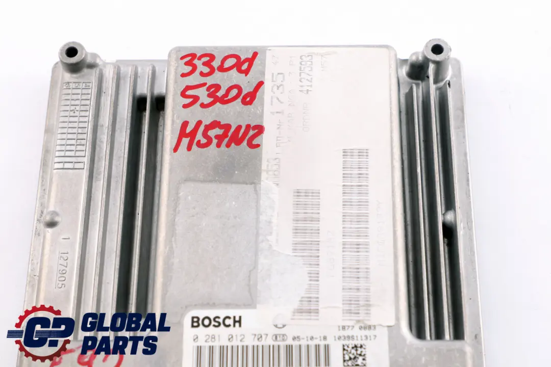 BMW 3 5 Series E60 E90 330d 530d M57N2 Engine DDE Control Unit Manual - SKU 7799856 - Part number 7799856