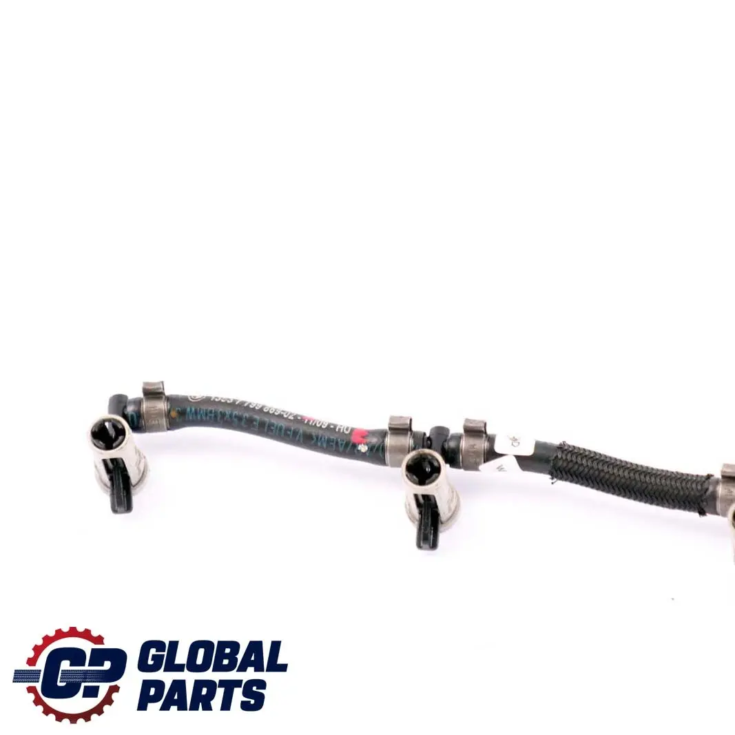 M57N2 Tubo Alimentación Combustible Manguera Desbordamiento para BMW E60 E65 E90 E91 con número de pieza 7799869 BMW E60 E65 E90 E91 M57N2 Tubo Alimentación Combustible Manguera Desbordamiento - SKU 7799869-3 - Número de pieza 7799869