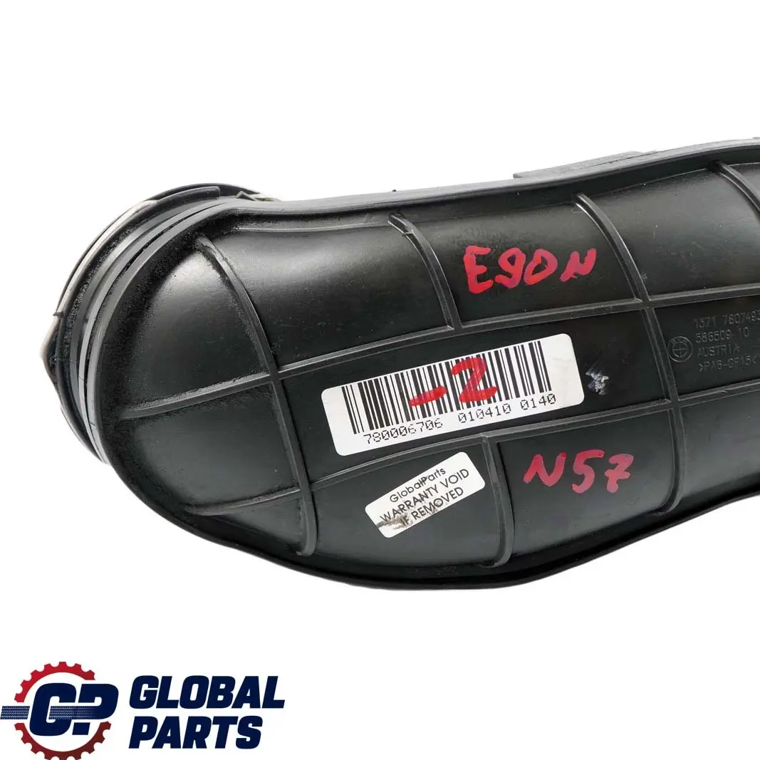 N57 Filtered Air Pipe Tube to BMW E90 E91 LCI E92 E93 Diesel with Part number 7800067 BMW E90 E91 LCI E92 E93 Diesel N57 Filtered Air Pipe Tube - SKU 7800067-2 - Part number 7800067