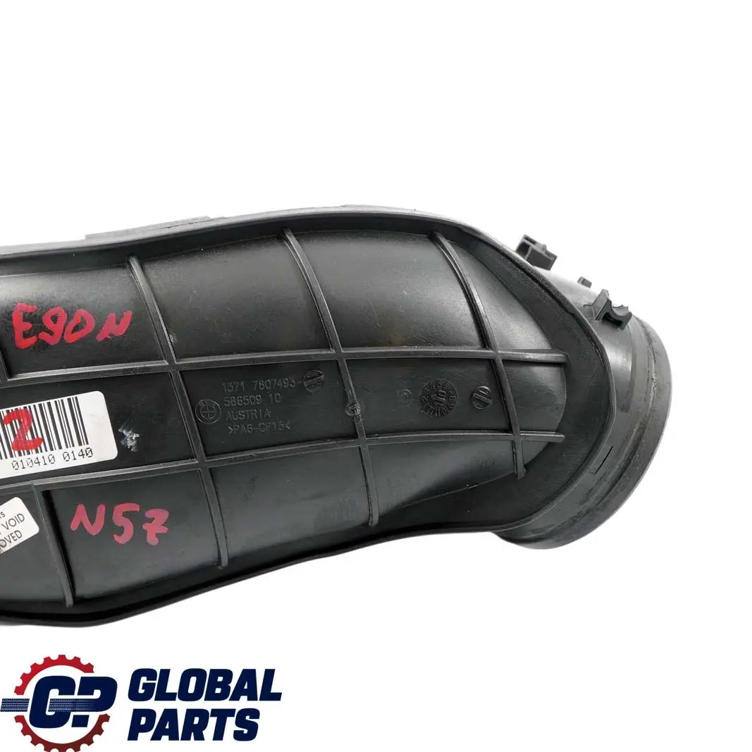 Diésel N57 Tubo De Aire Filtrado para BMW E90 E91 LCI E92 E93 con número de pieza 7800067 BMW E90 E91 LCI E92 E93 Diésel N57 Tubo De Aire Filtrado - SKU 7800067-2 - Número de pieza 7800067