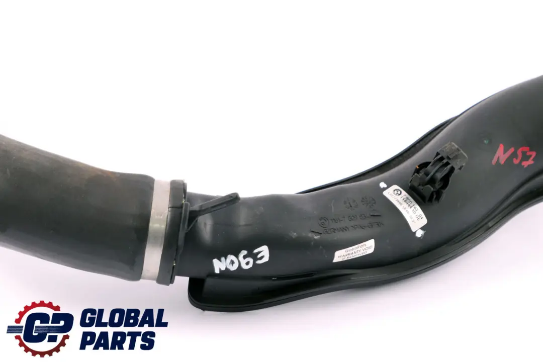 N57 Diesel Tuyau Collecteur Air De Suralimentation pour BMW E90 E91 LCI à propos du numéro de pièce 7800143 BMW E90 E91 LCI N57 Diesel Tuyau Collecteur Air De Suralimentation - SKU 7800143 - Numéro de pièce 7800143