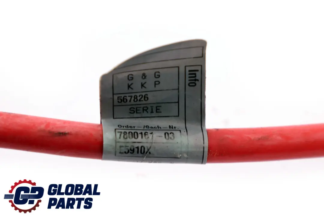 N57 Diesel Cable Alternador-Encendido-Base B para BMW E90 E91 LCI con número de pieza 7800161 BMW E90 E91 LCI N57 Diesel Cable Alternador-Encendido-Base B - SKU 7800161 - Número de pieza 7800161