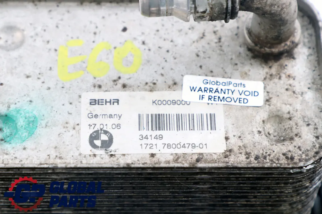 Refroidisseur Échangeur Boîte Vitesses Automobile BMW E60 E61 E65 X3 E83 - SKU 7800479 - Numéro de pièce 7800479