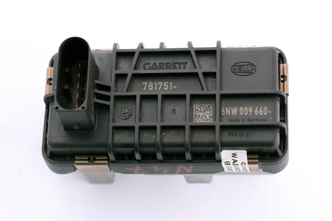 BMW E87 E90 LCI 118d 318d N47 Caricatore Turbo Regolatore Pressione Carico - SKU 7800595-1 - Numero di parte 7800595