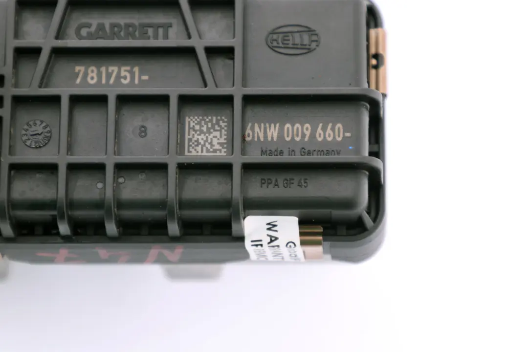 BMW E87 E90 LCI 118d 318d N47 Turbo Chargeur Turbocompresseur Actionneur - SKU 7800595-1 - Numéro de pièce 7800595