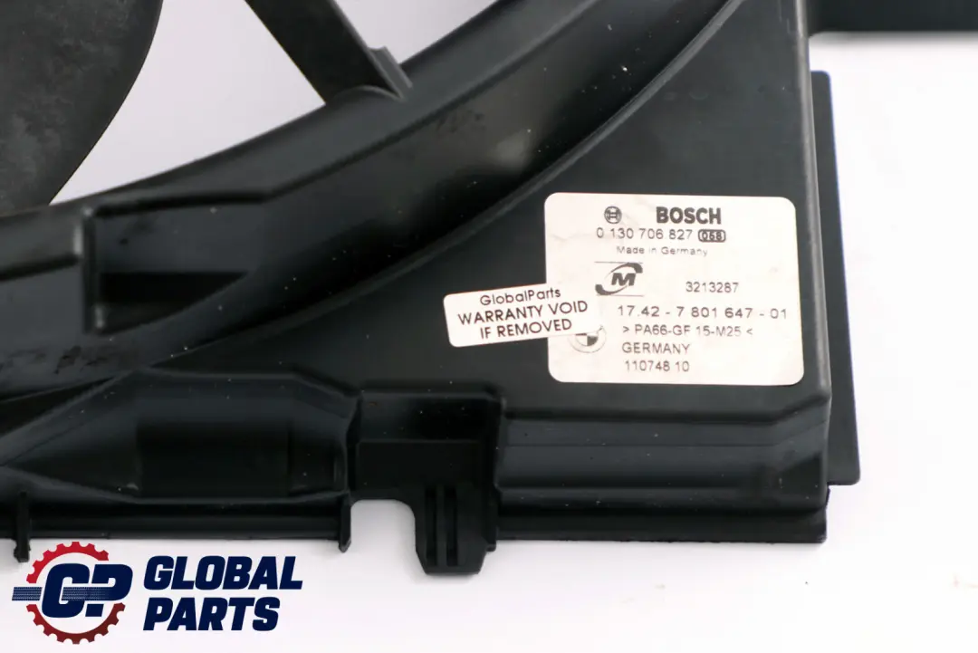 Motore Ventola Radiatore Raffreddamento Motore Diesel 600W per BMW E87 E90 con numero di parte 7801647 BMW E87 E90 Motore Ventola Radiatore Raffreddamento Motore Diesel 600W - SKU 7801647-1 - Numero di parte 7801647