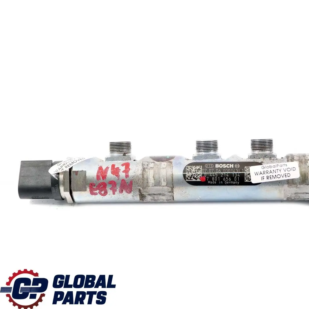 N47 Iniettore Sensori Fuel Rail 0445214134 per BMW E81 E87 LCI 118d Diesel con numero di parte 7801656 BMW E81 E87 LCI 118d Diesel N47 Iniettore Sensori Fuel Rail 0445214134 - SKU 7801656 - Numero di parte 7801656