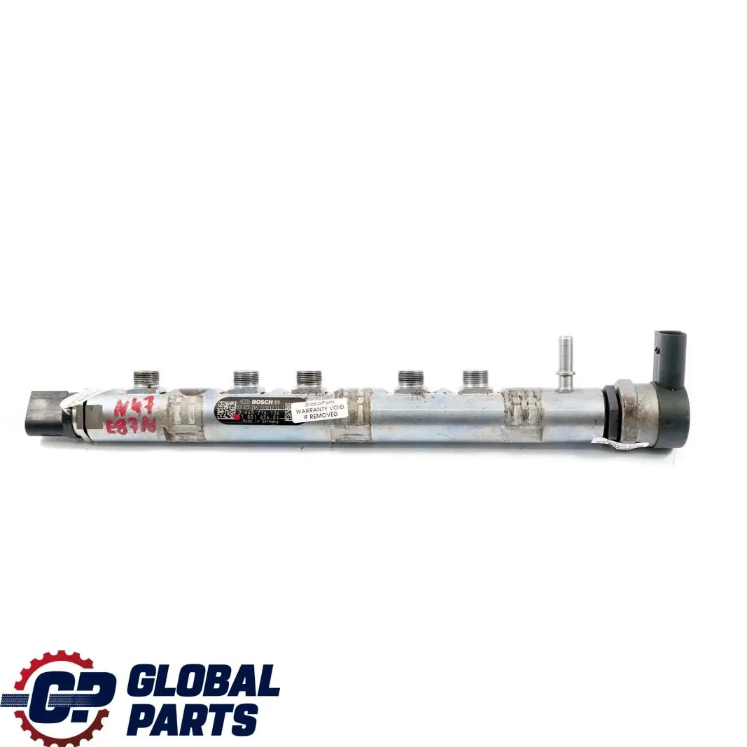 N47 Druckspeicher mit Sensoren 0445214134 für BMW E81 E87 LCI 118d Diesel mit Teilenummer 7801656 BMW E81 E87 LCI 118d Diesel N47 Druckspeicher mit Sensoren 0445214134 - SKU 7801656 - Teilenummer 7801656