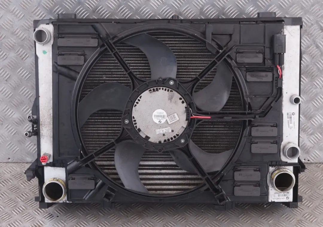 BMW 5 er E60 E61 Diesel Komplett Lüfterzarge Lüfter 600W - SKU 7801657 - Teilenummer 7801657